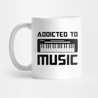 Addicted to music Piano Mug